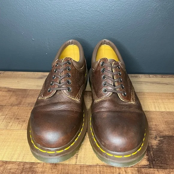 SOLD Dr Martens Leather Oxford Lace-Ups - Size 8M - Picture 5 of 7